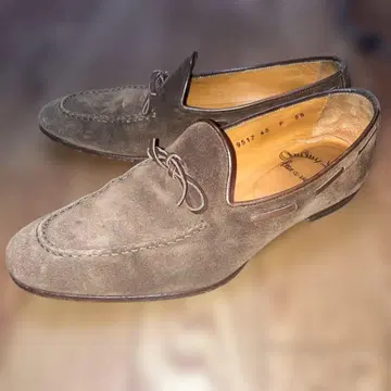 산토니 로퍼 스웨이드 브라운 5 1/2 F