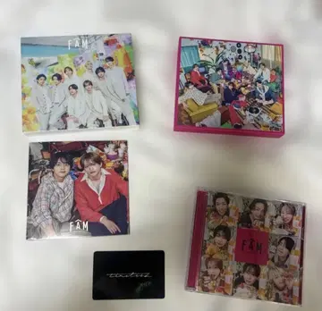 FAM CD 앨범 트레이딩 카드 시리얼 코드 포함