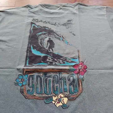 90년대 올드 서프 [ Gotcha ] USA제 빈티지 T셔츠