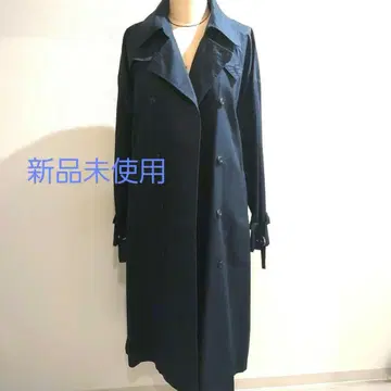 미사용 새상품 트렌치코트 네이비 스프링 코트