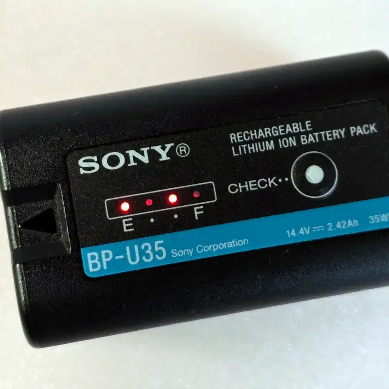 소니(Sony) 캠코더 BP-U35 충전식 리튬 이온 배터리 팩