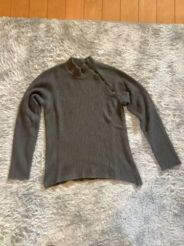 Emporio Armani Zip-up Rib Drivers Knit