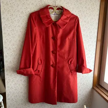 갤러리 비스콘티 ( M 사이즈 ) 오렌지 스프링 코트