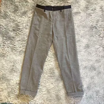 EMPORIO ARMANI 라나울 그레이 슬랙스