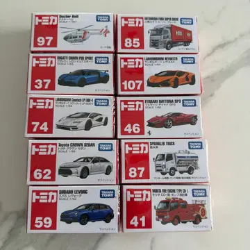 토미카 미니카 세트 10종 세트