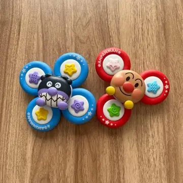 호빵맨 뇌 발달 스피너 완구 2개 세트