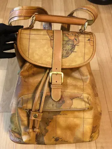 새상품급 PRIMA CLASSE 프리마클라세 럭색 지도 도안