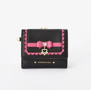 사만사 베가 빛의 전사 프리큐어 Max Heart 큐어 블랙 접이식 지갑