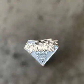 Seventeen Follow again 핀 배지 오사카