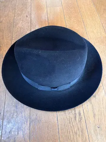 Bailey 블랙 펠트 햇 모자 햇 정가 17000엔 정도