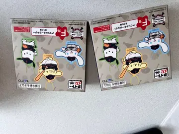 다이토 복권 사무라이 재팬 x 산리오 캐릭터즈 F상 미개봉 2점
