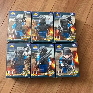 밀리터리 미니 피규어 6체 세트 [ LEGO 호환 ]