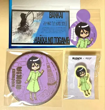 BLEACH 쿠치키 루키아 아크릴 클립 세트 도쿄 타워