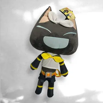 도코데모 잇쇼 쿠로 하츠네 미쿠 카가미네 린 렌 콜라보 빅 봉제 인형