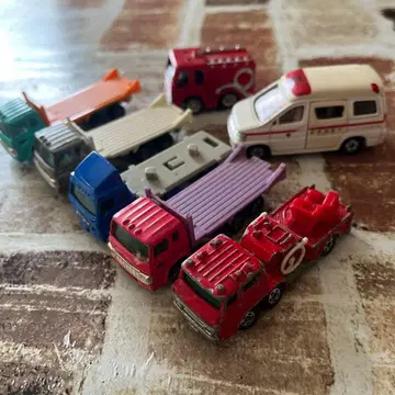 미니카 세트 소방차 구급차 트럭