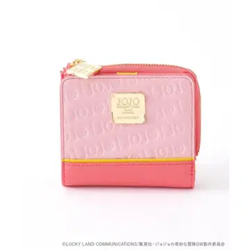 사만사 베가 죠죠의 기묘한 모험 황금의 바람 접이식 지갑 트리쉬 우나