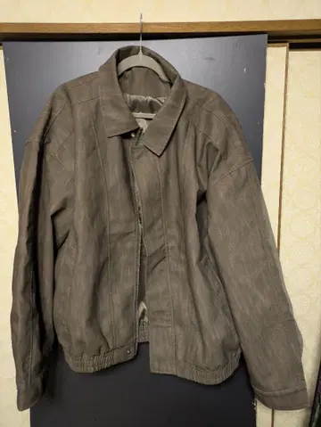 스웨이드풍 캐주얼 자켓