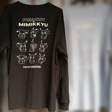 포켓몬스터 피카츄 미미큐 티셔츠 3L 2장