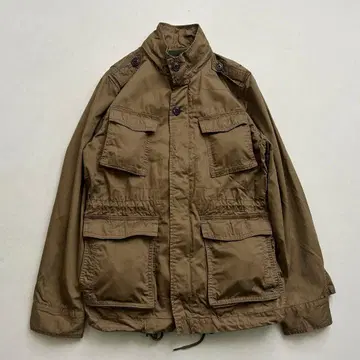 에디 바우어 M-65 필드 자켓 S 브라운 TALON 구제 의류