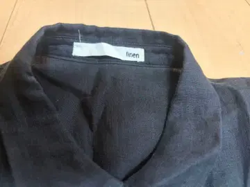 evam eva 린넨 반팔 셔츠 원피스