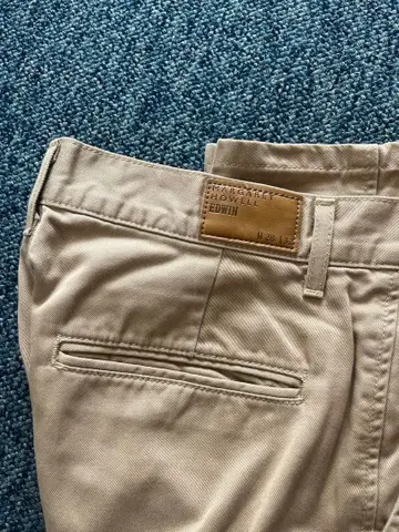 마가렛호웰 EDWIN 치노 팬츠 28 x 32 베이지