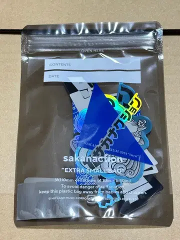 [ 미개봉 새상품 ] 사카낙션 turn 스티커 세트 씰 굿즈