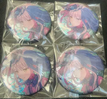 뱅드림 BanG Dream! 미나토 유키나 홀로그램 캔뱃지 10th 4점