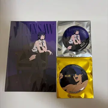 체인소 맨 레제편 플라자 엽서 캔뱃지 레제 빔