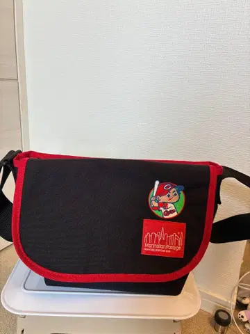 [ 새상품급 ] 맨해튼 포티지 x 히로시마 카프 메신저 백