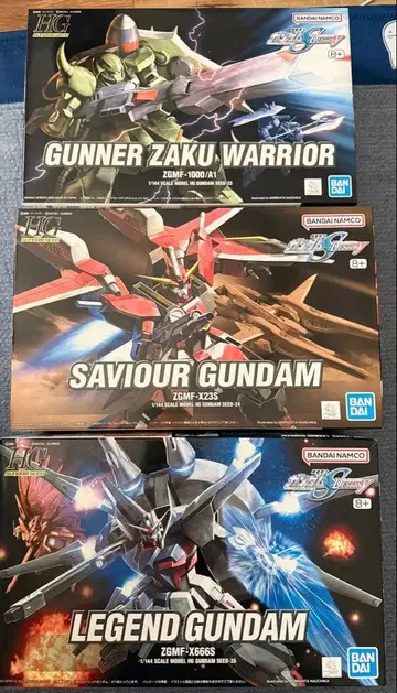 HG 세이버 건담, 레전드 건담, 가나자쿠 워리어