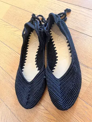 카슈라 레이스업 플랫슈즈