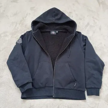 최저가 Harley-Davidson 블랙 풀 집업 후드티