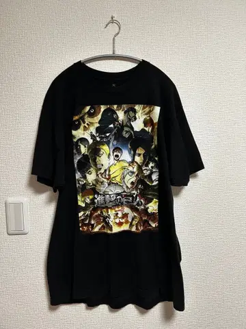 진격의 거인 Attack on Titan 빅 프린트 티셔츠 XL