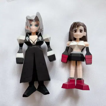 파이널 판타지 7 세피로스 티파 미니 피규어 폴리 복권