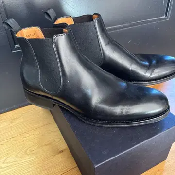 잘란 스리와야 블랙 사이드 고어 부츠 41