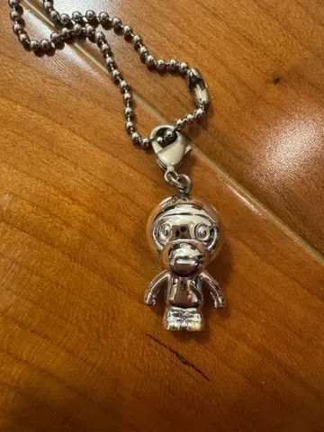 피규어형 메탈 키링 실버