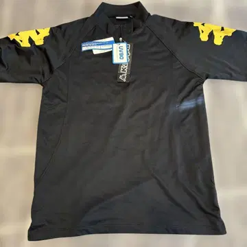 Kappa 반팔 셔츠 L 블랙