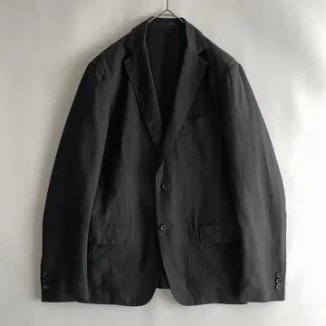 TOMORROWLAND 46 봄/여름 린넨 실크 자켓 블레이저 블랙