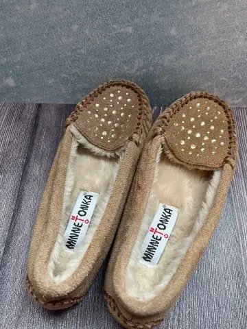 [새상품] Minnetonka 베이지 모카신 4621