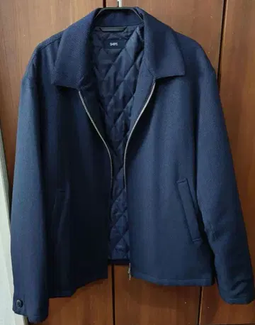 SHIPS 아우터 울라이크 블루종 네이비 퀼팅 M