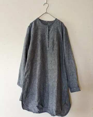 무인양품 린넨 튜닉 탕가리