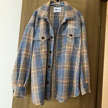 Naptime 체크 셔츠 블루 Nissy