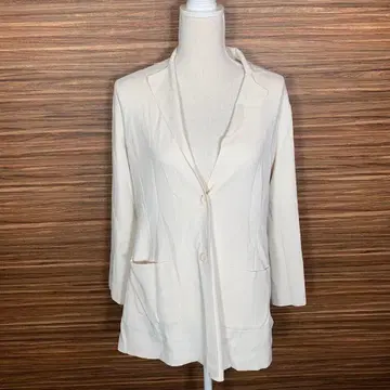 EL MIDAS 엘르미다 니트 가디건 42(XL 상당) 화이트