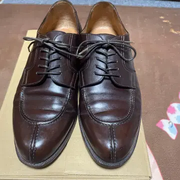 Santoni CLASSICO 다크 브라운 드레스 슈즈