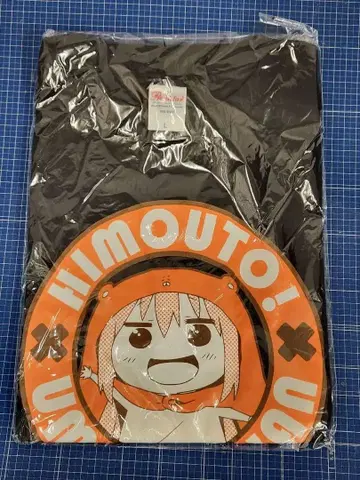 도마 우마루 우마루 셔츠 블랙 L 사이즈 [건어물 여동생! 우마루짱]