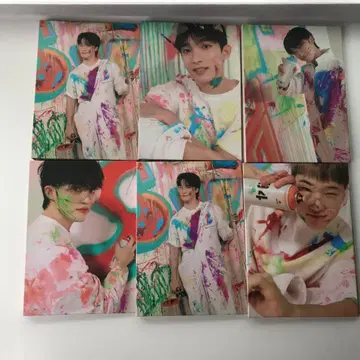 SEVENTEEN 트레이딩 카드 케이스 6세트