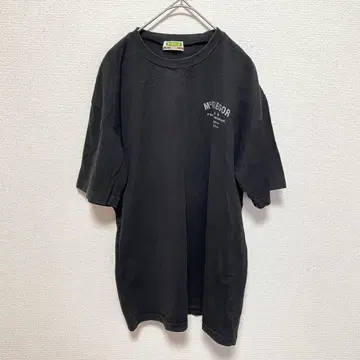 McGREGOR 맥레거 블랙 프린트 T셔츠
