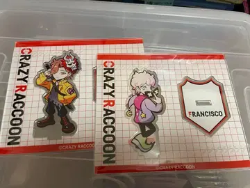 Crazy Raccoon CR 후란시스코 아리사카 아크릴 스탠드