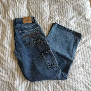 SANDY LIANG x GAP 90s 로우라이즈 카펜터 청바지