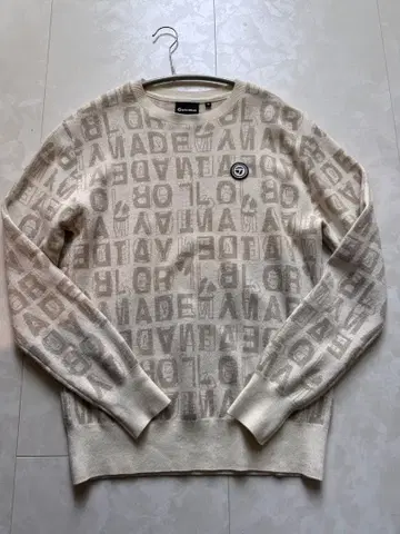 [ 새상품급 ] TaylorMade 아이보리 스웨터 M